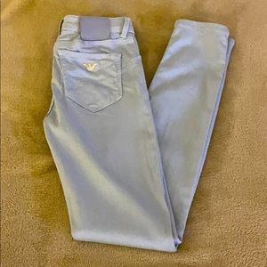 ARMANI light blue jeans